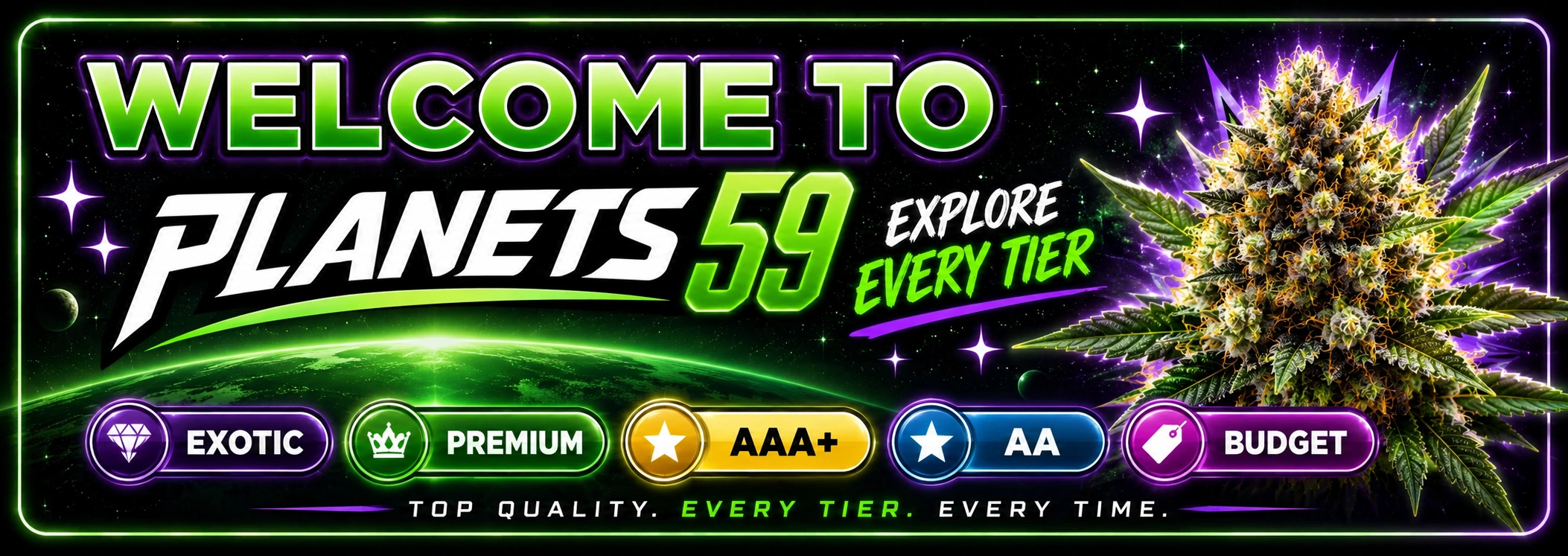 Brampton Weed Dispensary โ PLANETS 59